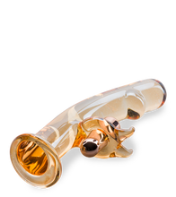 Laden Sie das Bild in den Galerie-Viewer, Rabbit-Vibrator aus Glas Mr Pleasure