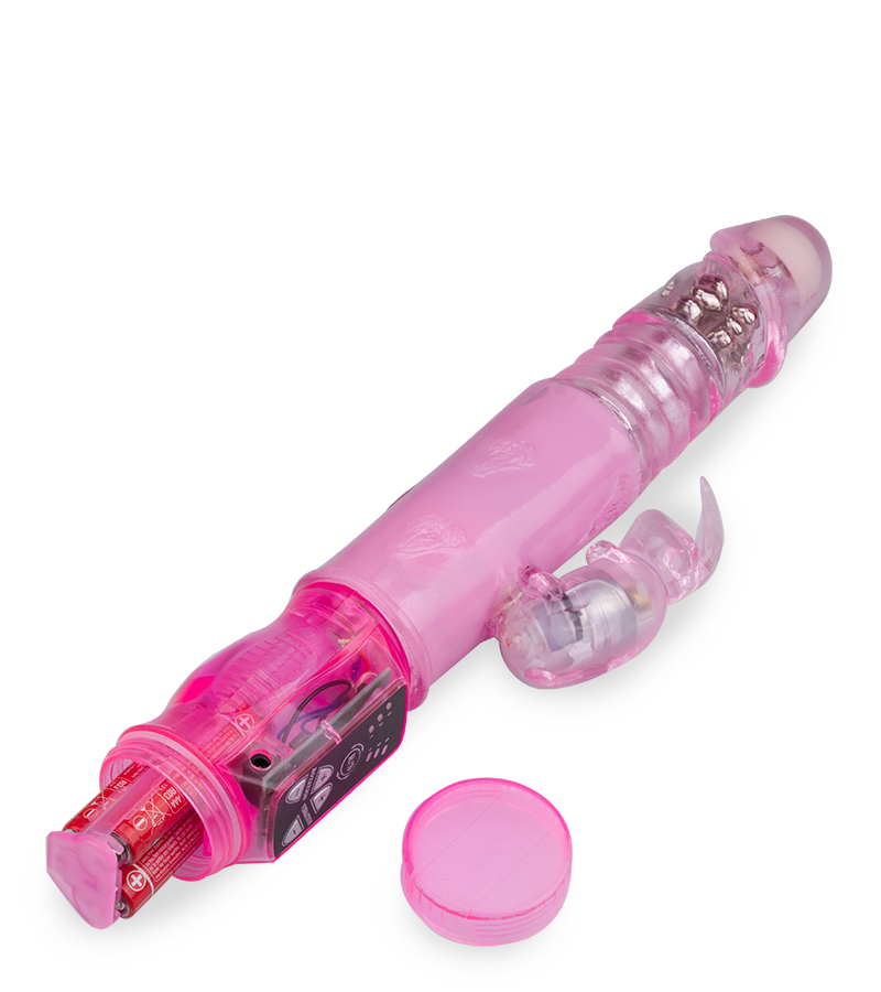 Rabbit-Vibrator Crazy Up &amp; Down mit USB Anschluss