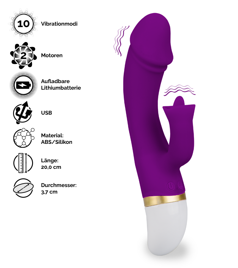 Rabbit-Vibrator Flapa