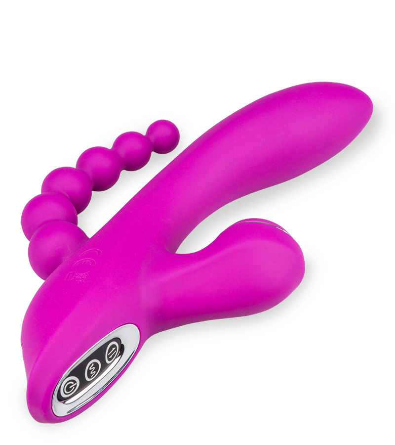 Rabbit-Vibrator mit Dreifach-Stimulation Abel