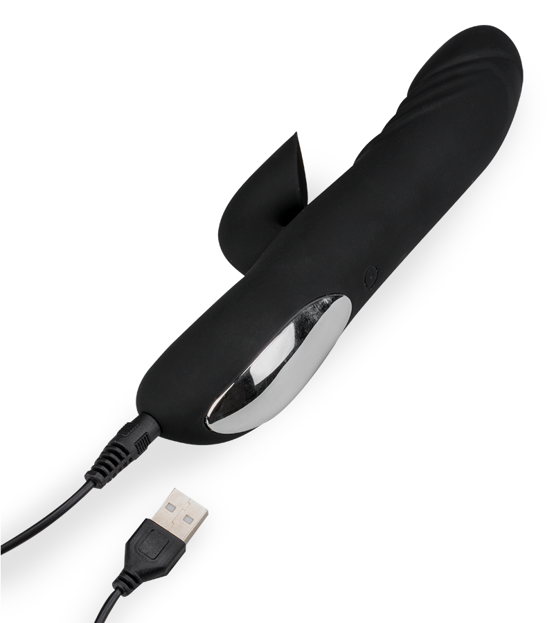 Rabbit-Vibrator mit Klitoris-Sauger Sucky