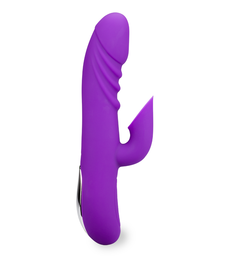 Rabbit-Vibrator mit Klitoris-Sauger Sucky