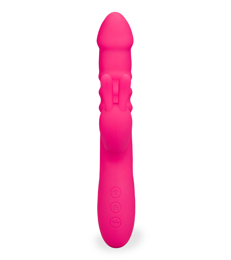 Rabbit-Vibrator mit Stoßfunktion Love Zone