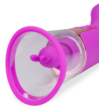 Laden Sie das Bild in den Galerie-Viewer, Rabbit-Vibrator mit Vagina-Pumpe Fine