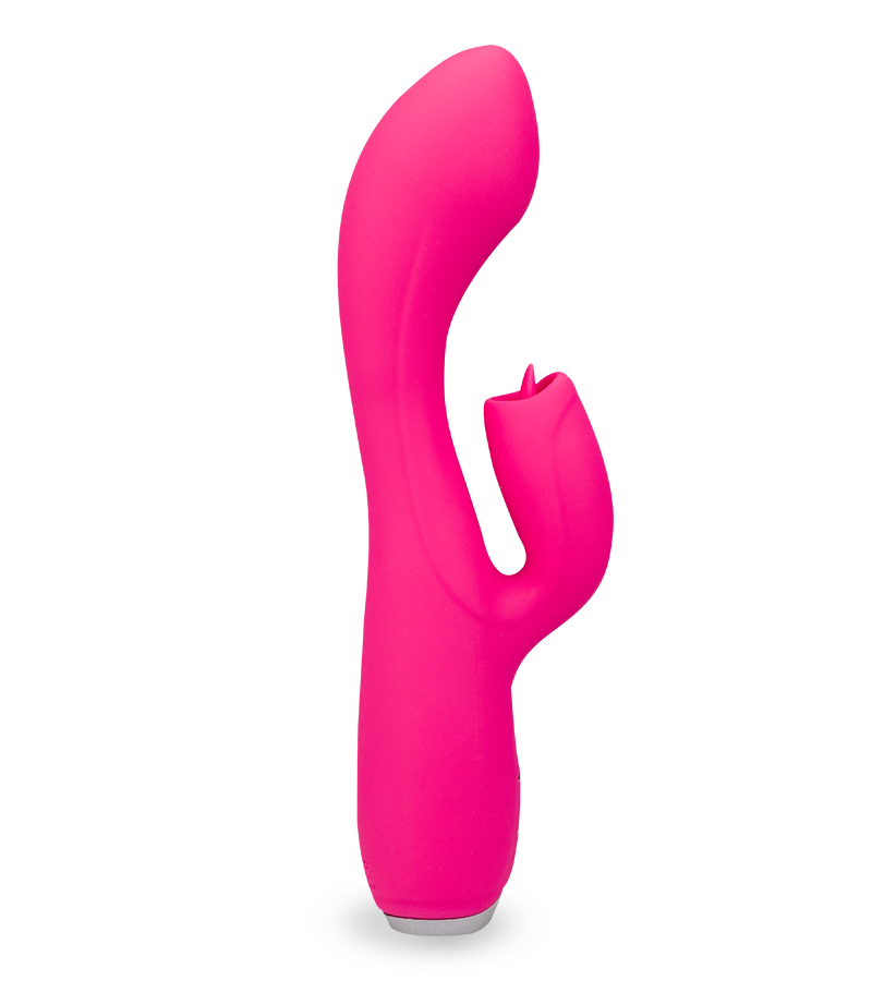Rabbit-Vibrator mit Zunge