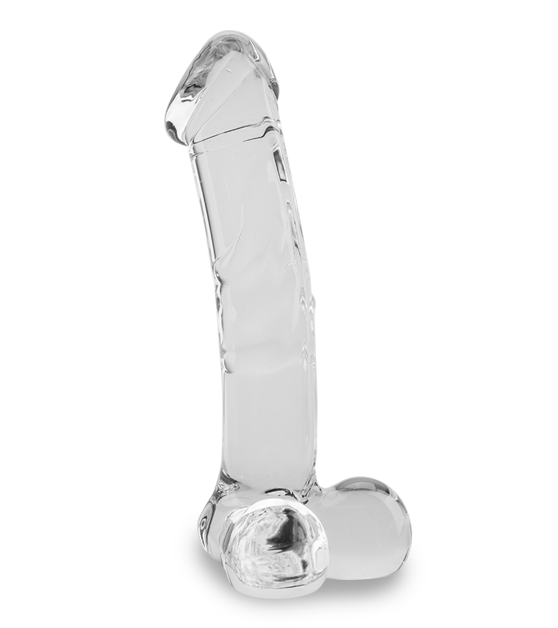 Realistischer Glasdildo Henry