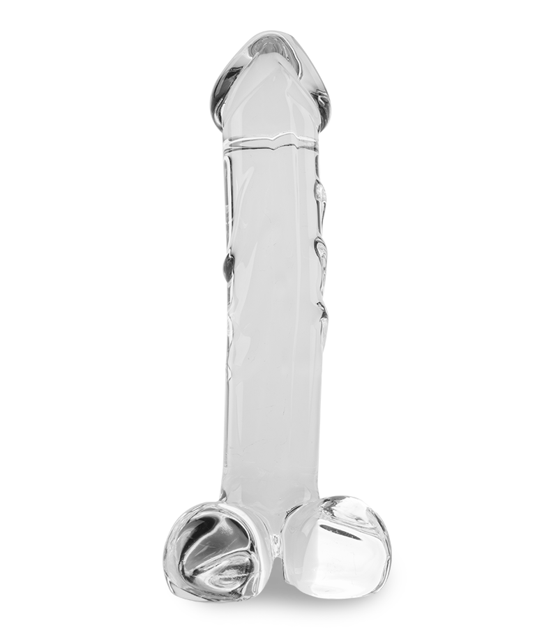 Realistischer Glasdildo Henry