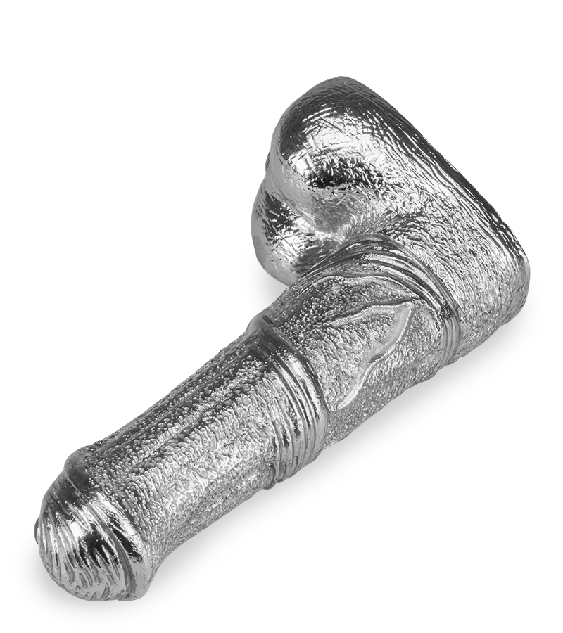 Realistischer Metall-Pferdedildo Sauron