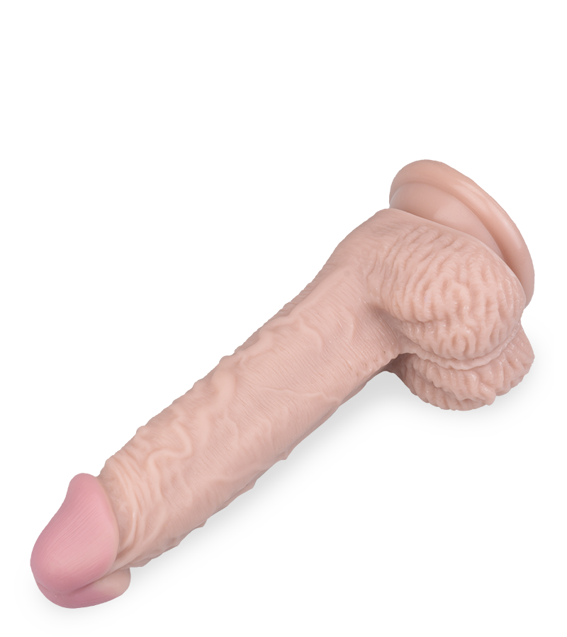 Realistischer Saugnapf-Dildo mit Wet-Effekt Tony