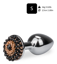 Laden Sie das Bild in den Galerie-Viewer, Rosebud-Analplug mit Perlen