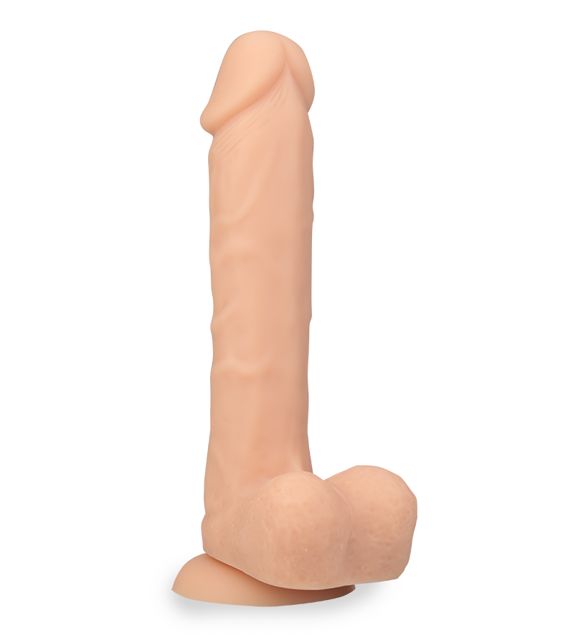 Saugnapf-Dildo aus medizinischem Silikon Lionel