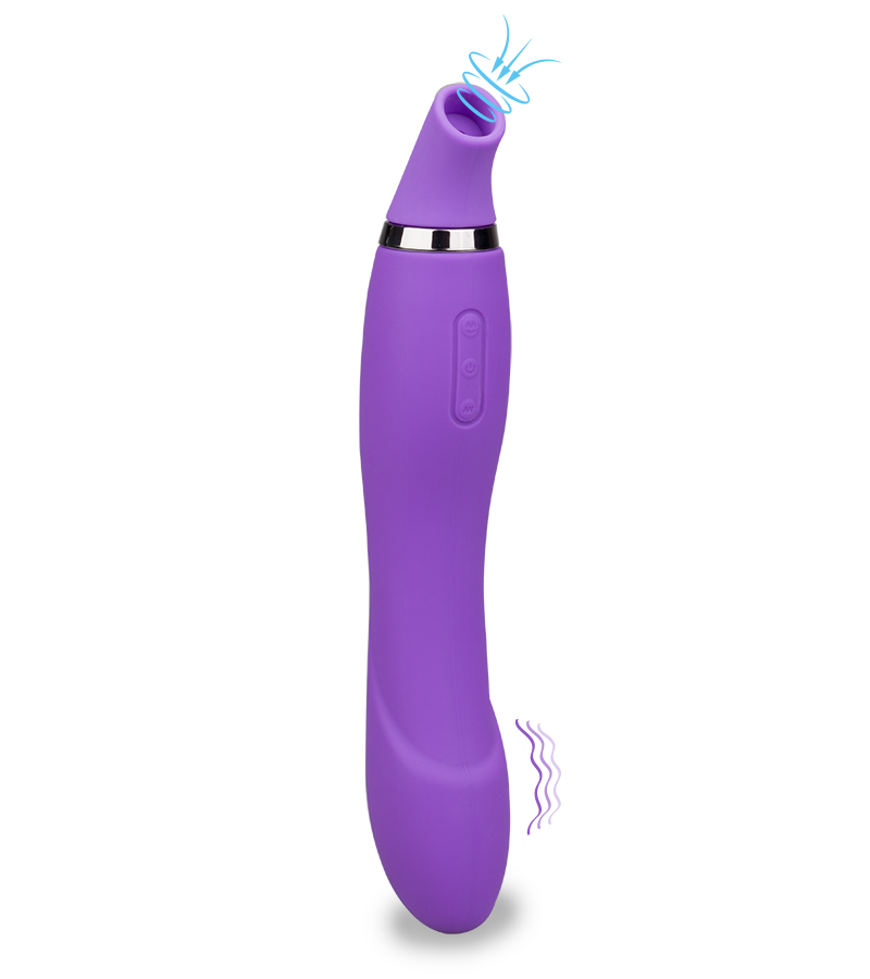 Saugvibrator für Klitoris und Brustwarzen Drawn