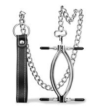 Laden Sie das Bild in den Galerie-Viewer, Schamlippenspreizer aus Edelstahl mit Leine
