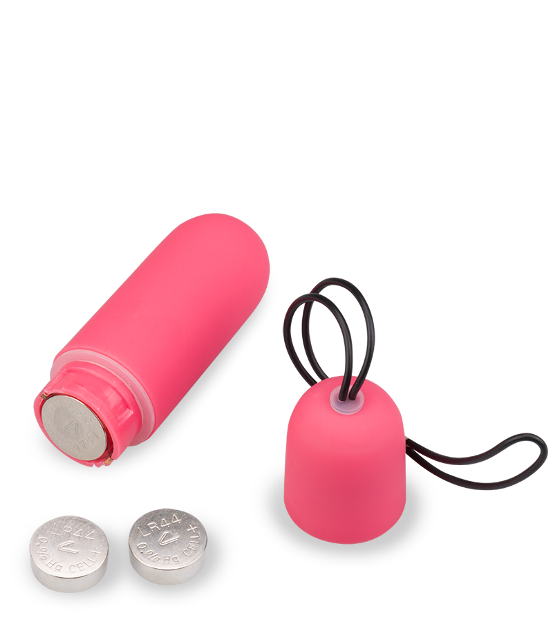 Schmales Vibroei in XS mit Funkfernbedienung