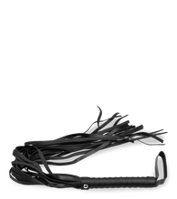 Laden Sie das Bild in den Galerie-Viewer, Schwarze Riemenpeitsche