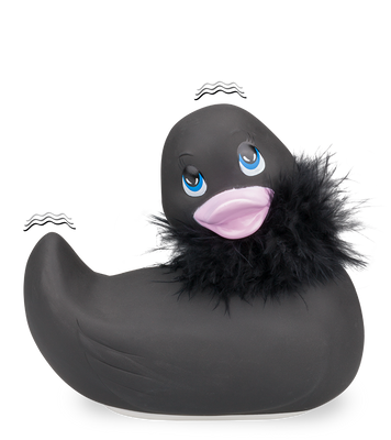 Schwarze Vibro-Ente Black Duck