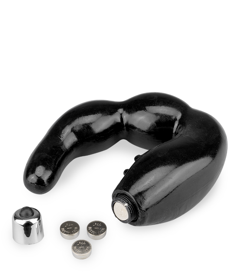 Schwarzer Prostata-Stimulator B-Man