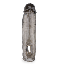 Laden Sie das Bild in den Galerie-Viewer, Schwarzes gerilltes Penissleeve Zeus