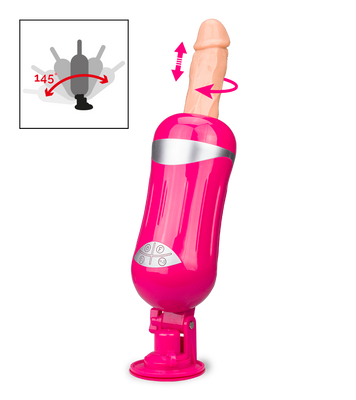 Sexmaschine mit Naturdildo Extreme