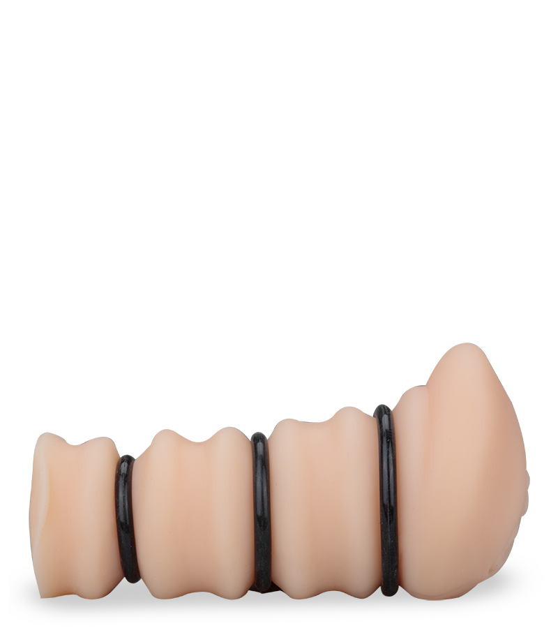 Sextoy-Kombipaket mit Kunstmuschi und 3 Penisringen