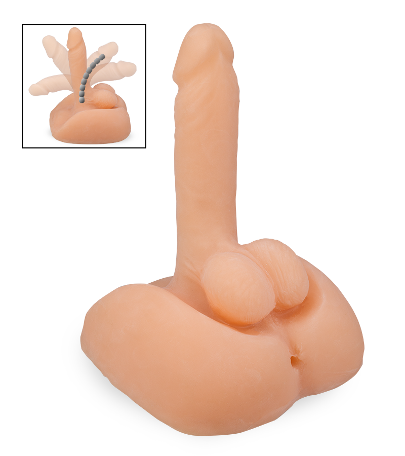 Silikondildo mit Innenskelett