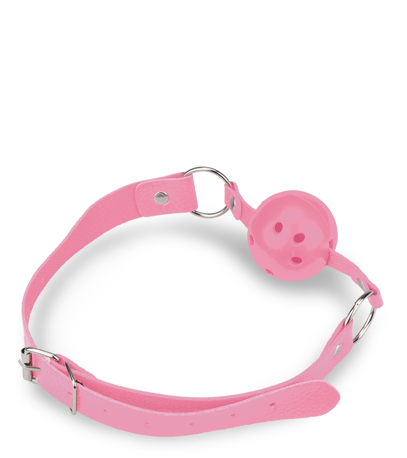 SM-Ballknebel mit Luftlöchern