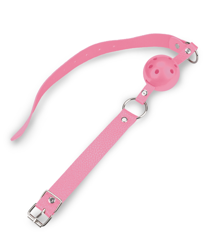 SM-Ballknebel mit Luftlöchern