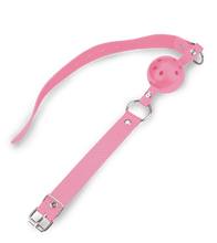 Laden Sie das Bild in den Galerie-Viewer, SM-Ballknebel mit Luftlöchern