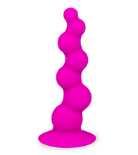 Laden Sie das Bild in den Galerie-Viewer, Spiralförmiger Analplug mit Saugfuß