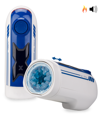 Stoßmasturbator mit Audiofunktion und Heizung Oboy