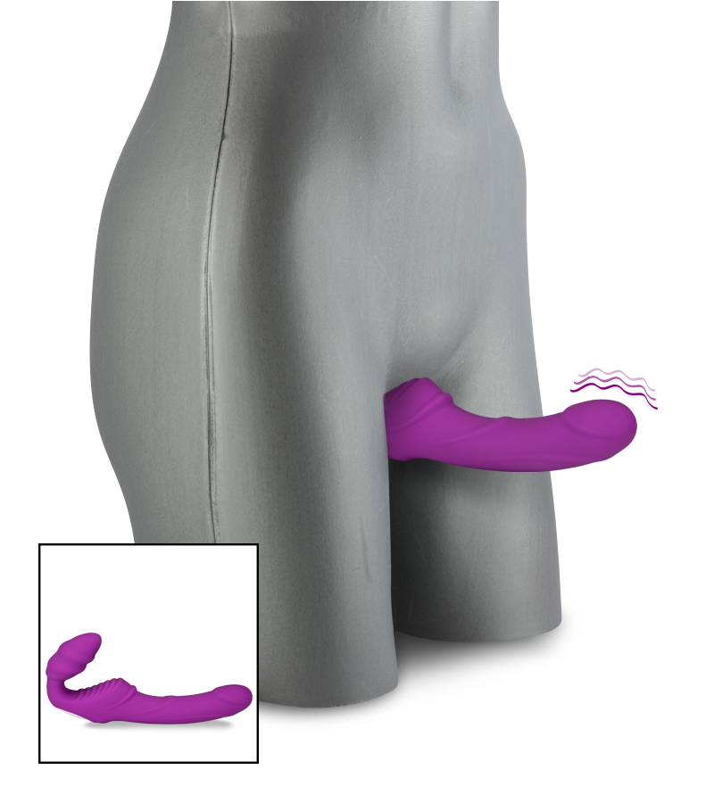 Strapless Strapon mit Vibration Nana