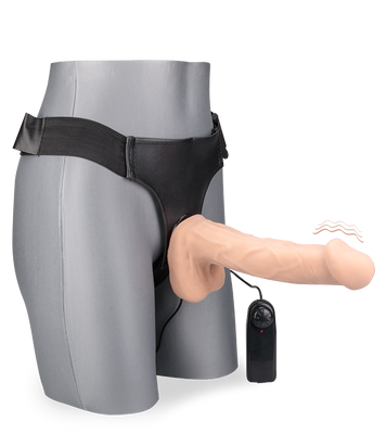 Strapon-Vibrator in XL Landon 23 cm