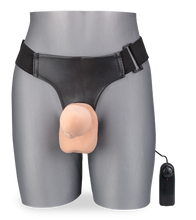 Laden Sie das Bild in den Galerie-Viewer, Strapon-Vibrator in XL Landon 23 cm