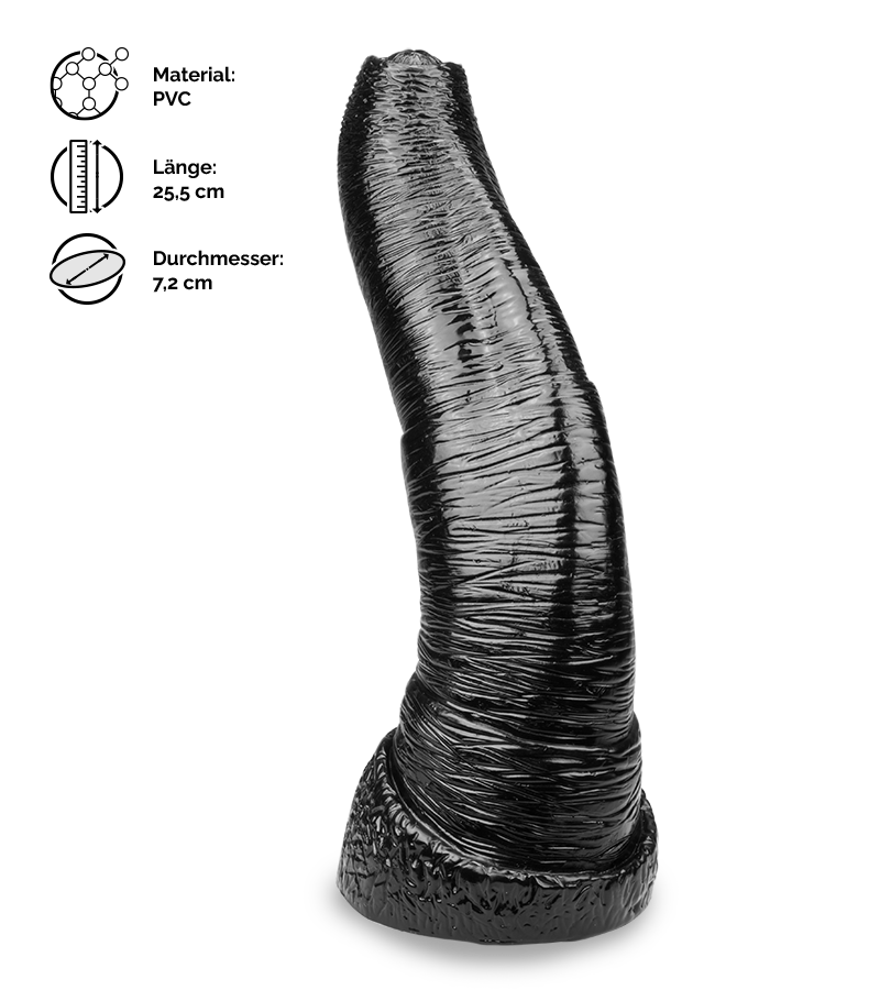 Tierdildo mit Saugnapf Elefant