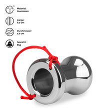 Laden Sie das Bild in den Galerie-Viewer, Tunnel-Plug mit Rückholschnur