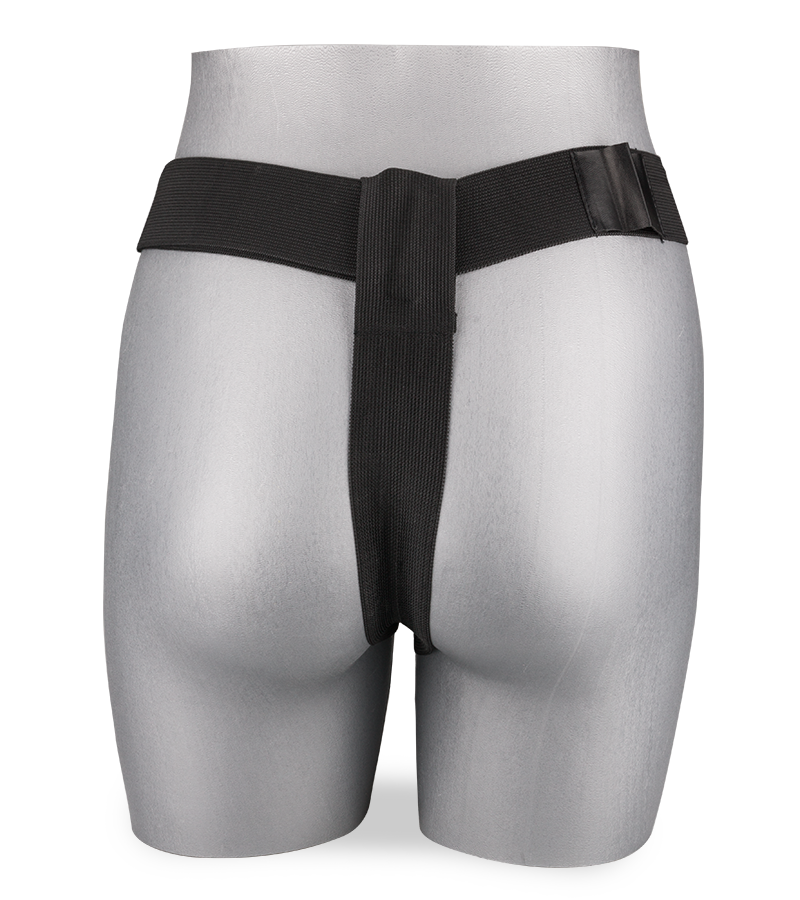 Umschnall-Dildo mit Vibration für G-Punkt-Stimulation