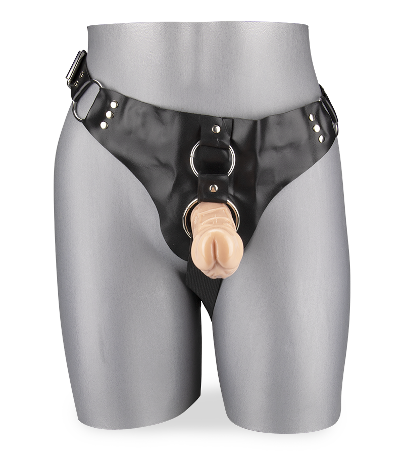 Umschnallgurt mit 2 Strap-On-Dildos