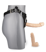 Laden Sie das Bild in den Galerie-Viewer, Umschnallgurt mit 2 Strap-On-Dildos