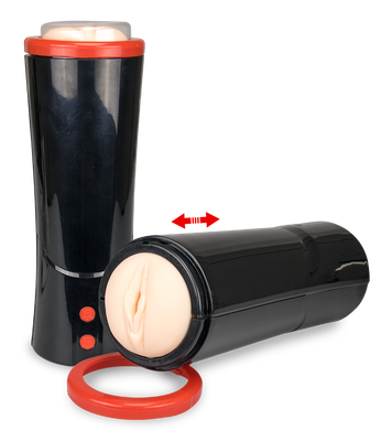 Vagina-Masturbator mit 3 Stoßmodi