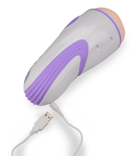 Laden Sie das Bild in den Galerie-Viewer, Vagina-Stoßmasturbator mit Super-Sucker-Airbag