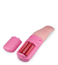 Laden Sie das Bild in den Galerie-Viewer, Vagina- und Klitorisstimulator mit genoppter Zunge