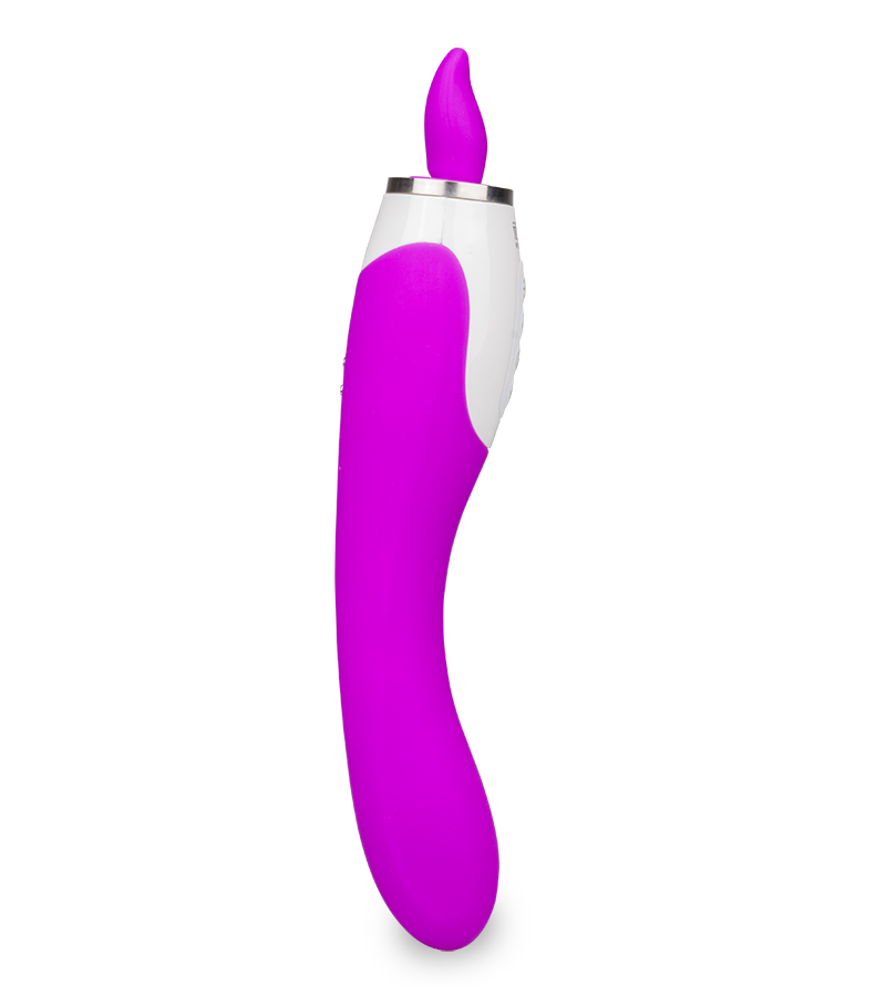 Vaginapumpe mit Zunge und Vibrator Torch