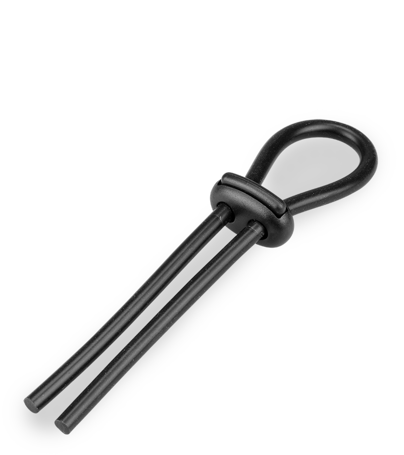 Verstellbarer Cockring aus medizinischem Silikon Ding