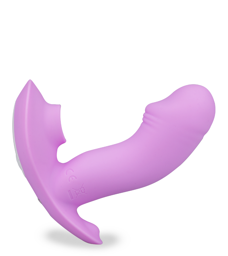 Vibrating Panty mit Dreifachstimulation und Heizfunktion July