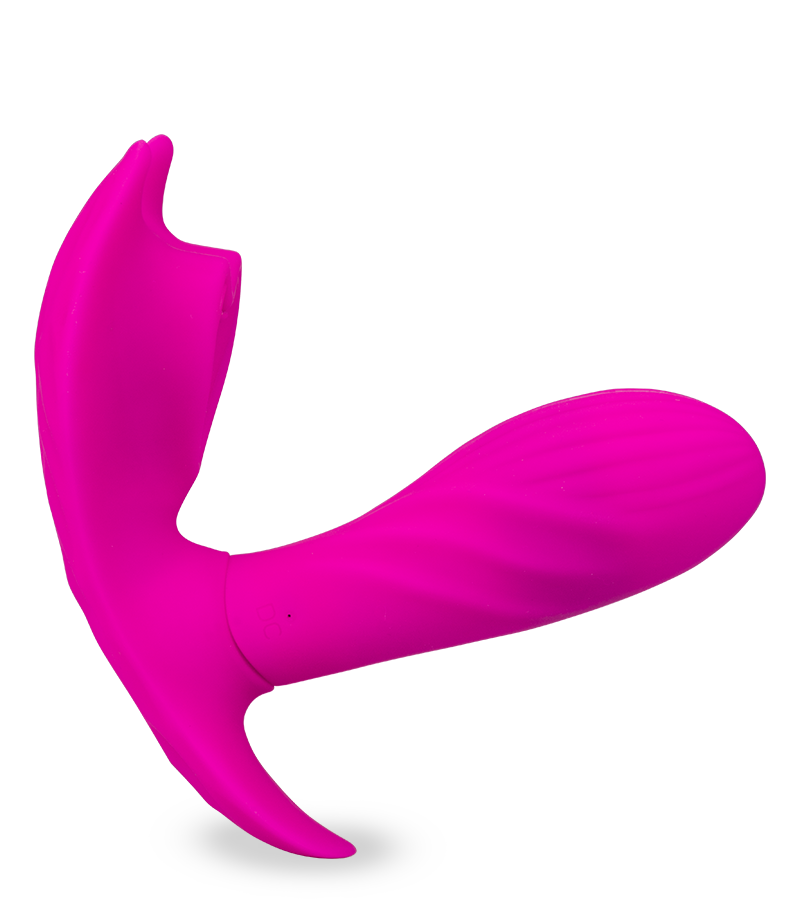 Vibrating Panty mit Druckwellen und Innendildo