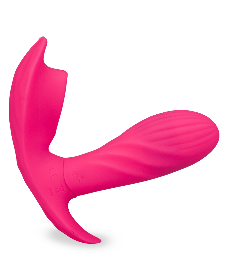 Vibrating Panty mit Druckwellen und Innendildo