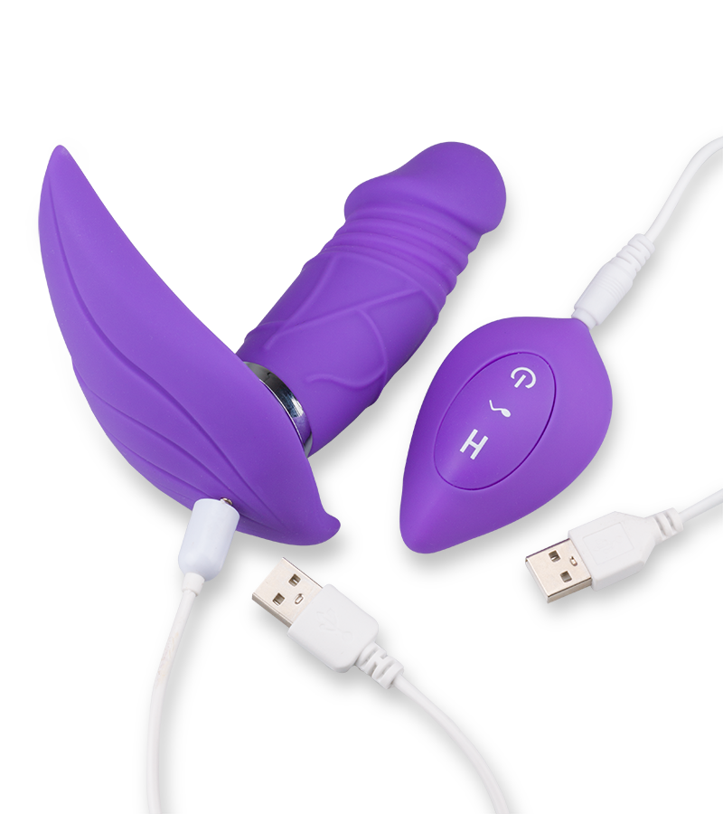 Vibrating Panty mit Stoßfunktion und Heizung Hilka