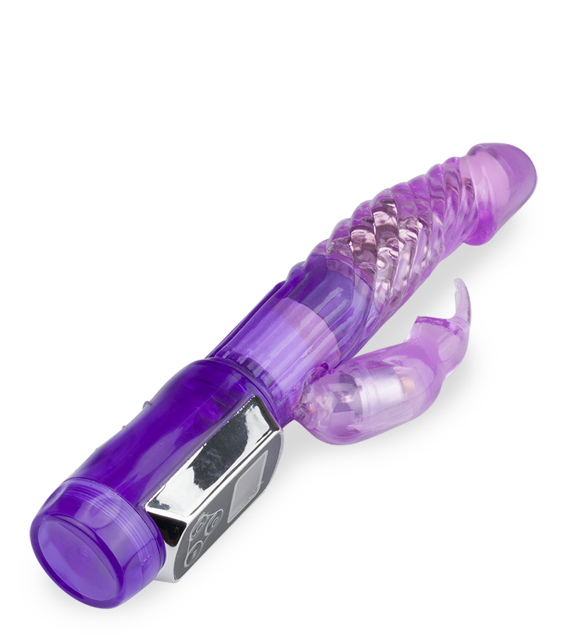 Vibrator Jack Rabbit mit LCD-Display