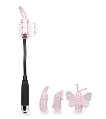 Vibrator mit 4 Aufsätzen