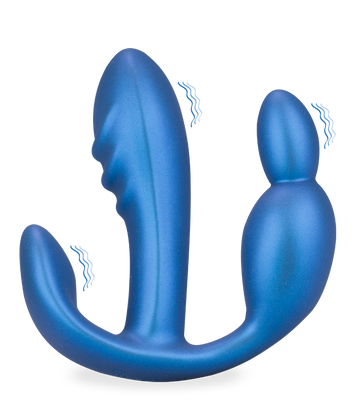 Vibrator mit Dreifach-Stimulation Stay